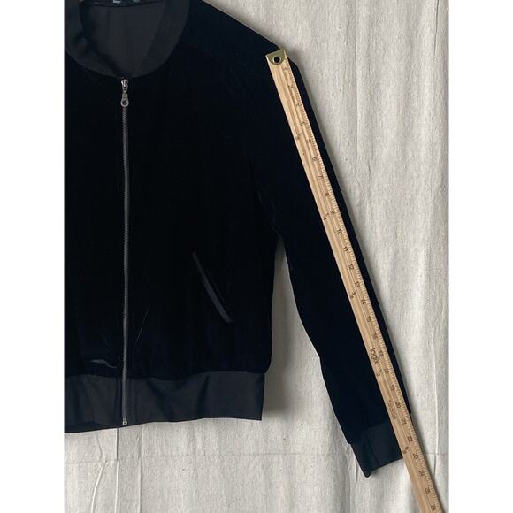 Drew Womens Velour Athleisure Witchy Track Zip Jacket Size S Streetwear Cozy - Picture 3 of 7